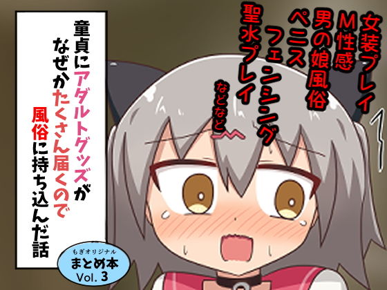 童貞にアダルトグッズがなぜかたくさん届くので風俗に持ち込んだ話 まとめ本Vol.3|もぎた屋 童貞にアダルトグッズがなぜかたくさん届くので風俗に持ち込んだ話 まとめ本Vol.3|もぎた屋