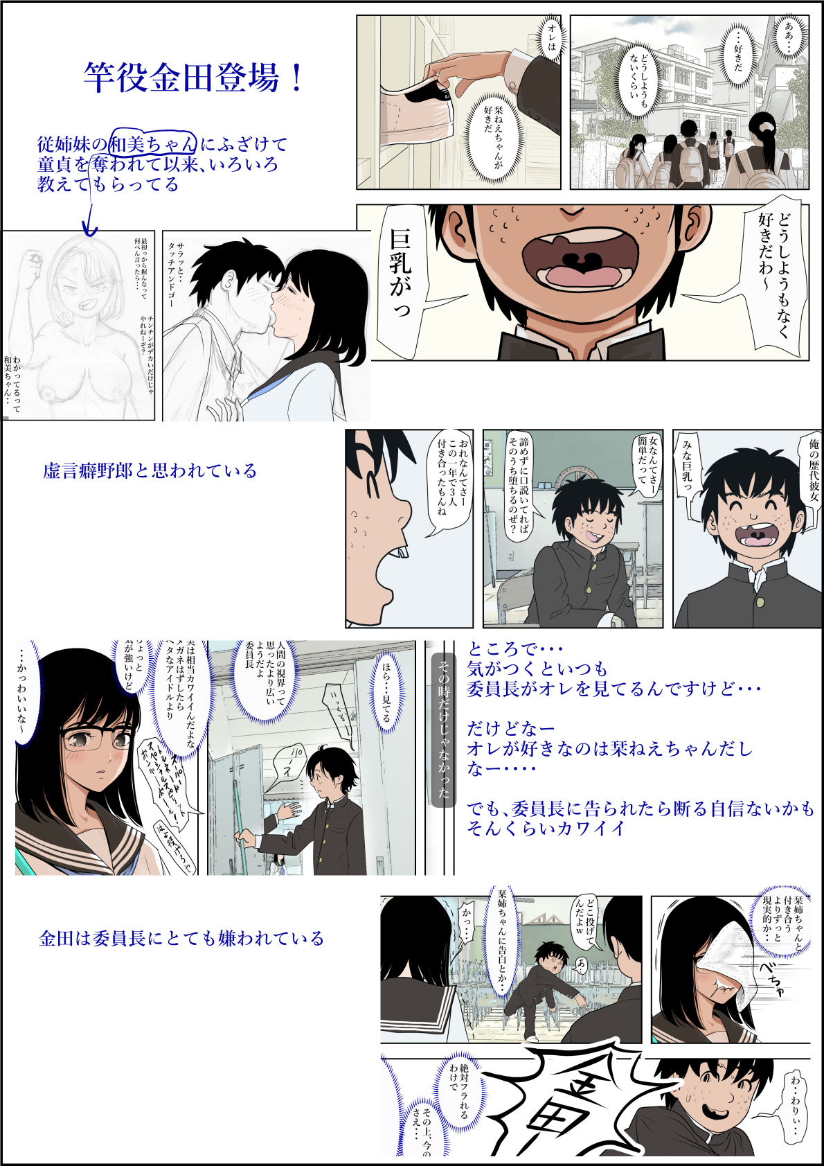 金田は何も悪くないVol.1｜はるはる堂