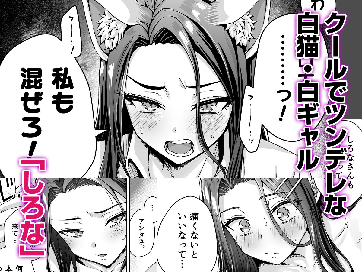 ギャル猫娘がうちに住み着いてなぜか毎日3P三昧になってしまう話｜koyuki屋