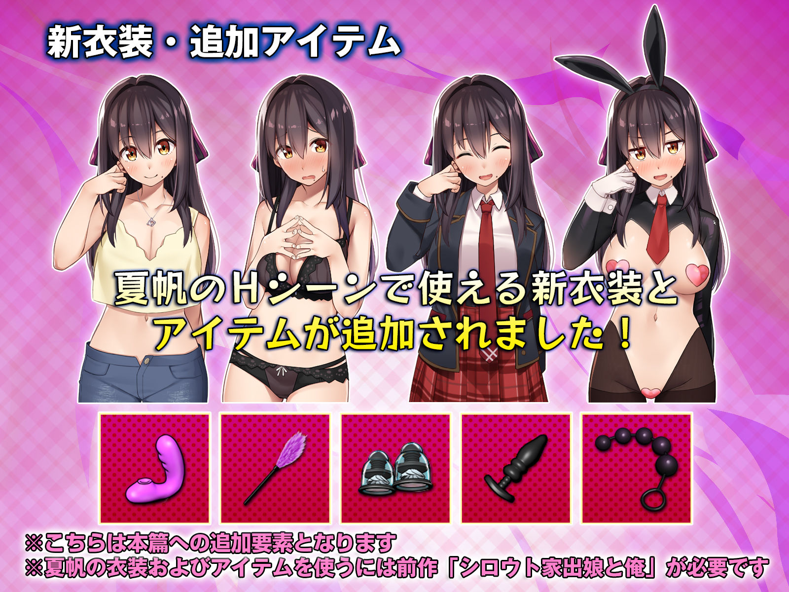 シロウト家出娘と俺 Sweet Days｜レベル1