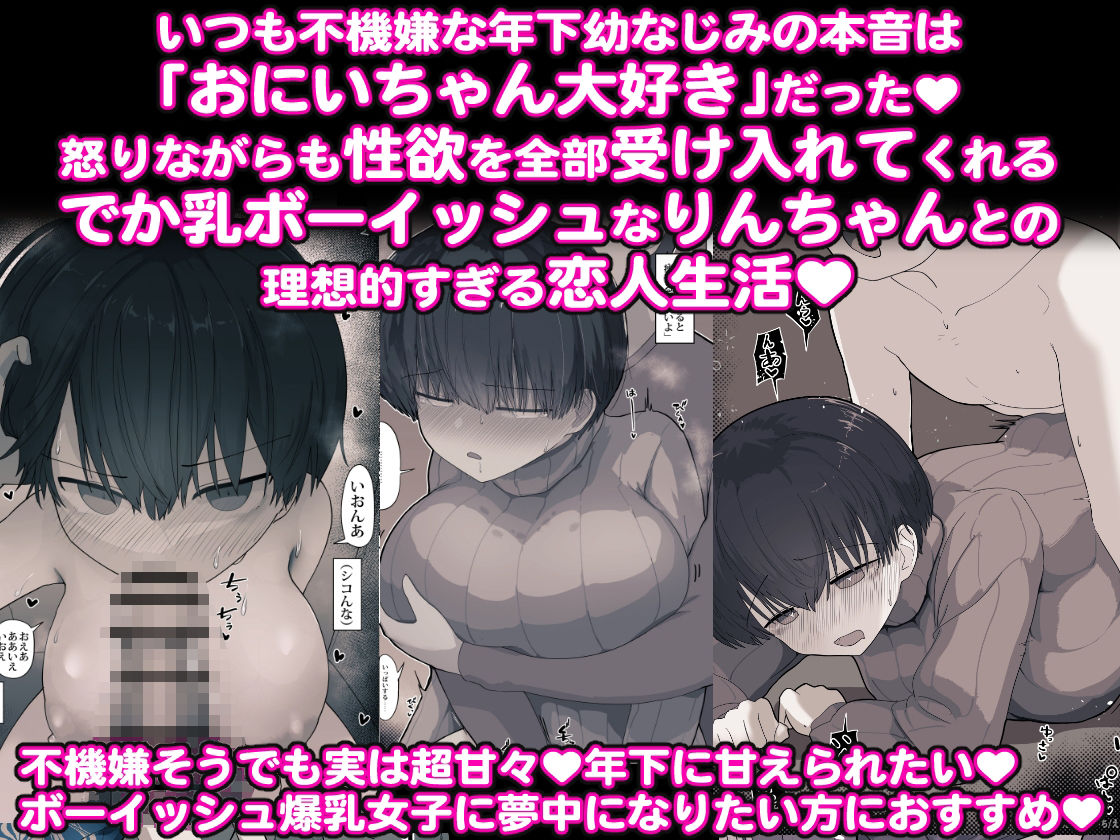 おとなりのでか乳ボーイッシュ年下幼なじみに怒られたいし愛されたい! りんちゃん1 えいいちのまとめ2|えいいち おとなりのでか乳ボーイッシュ年下幼なじみに怒られたいし愛されたい! りんちゃん1 えいいちのまとめ2|えいいち