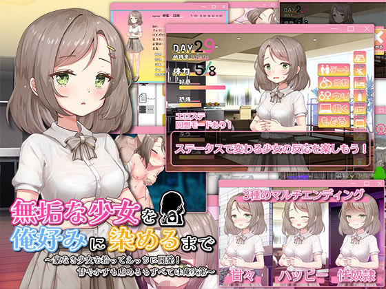 無垢な少女を俺好みに染めるまで〜家なき少女を拾ってえっちに開発！ 甘やかすも虐めるもすべては俺次第〜｜まいんマイン