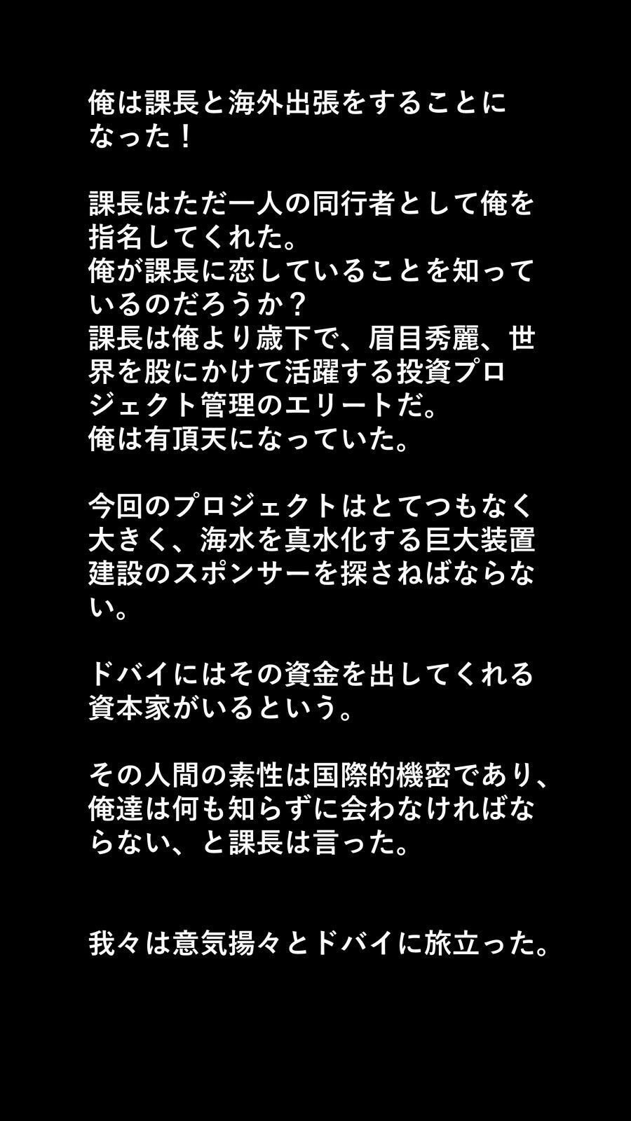 美しい上司 喪失の海外出張 PDF付き｜都魔子/Tomasu