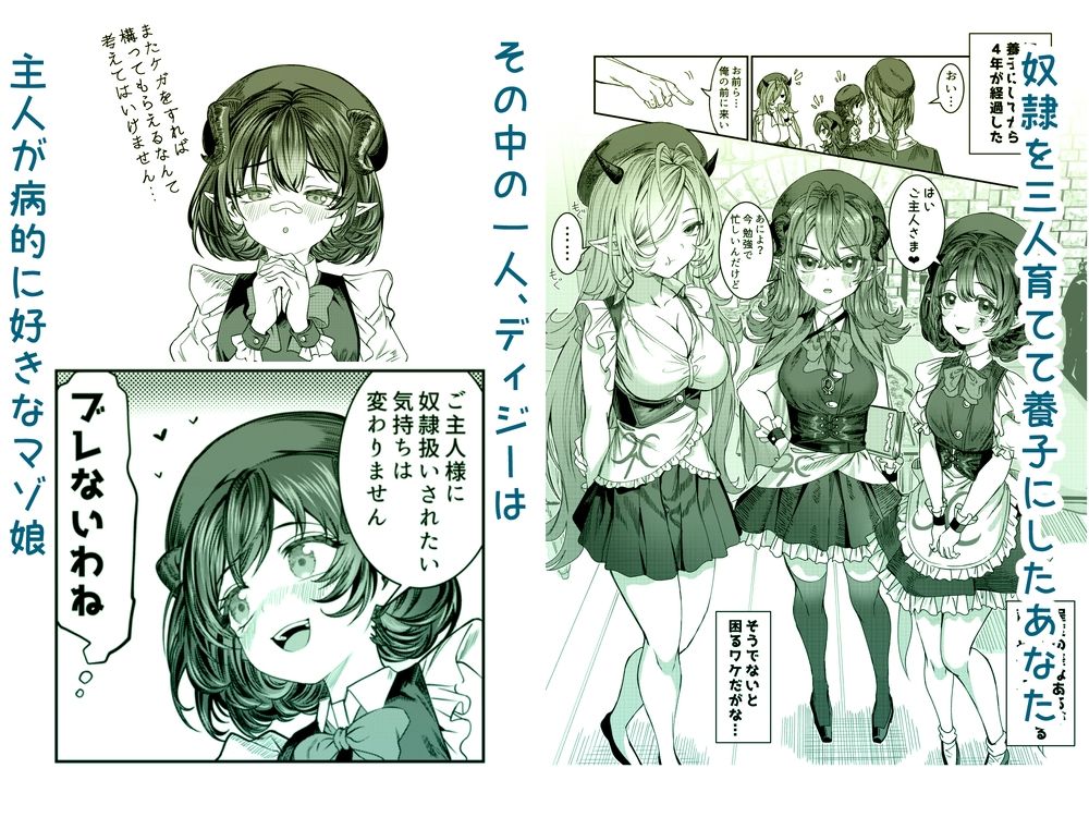 奴○を調教してハーレム作る2〜育てた奴○の一人と純愛マゾ奴○プレイする話〜|アルデヒド 奴○を調教してハーレム作る2〜育てた奴○の一人と純愛マゾ奴○プレイする話〜|アルデヒド