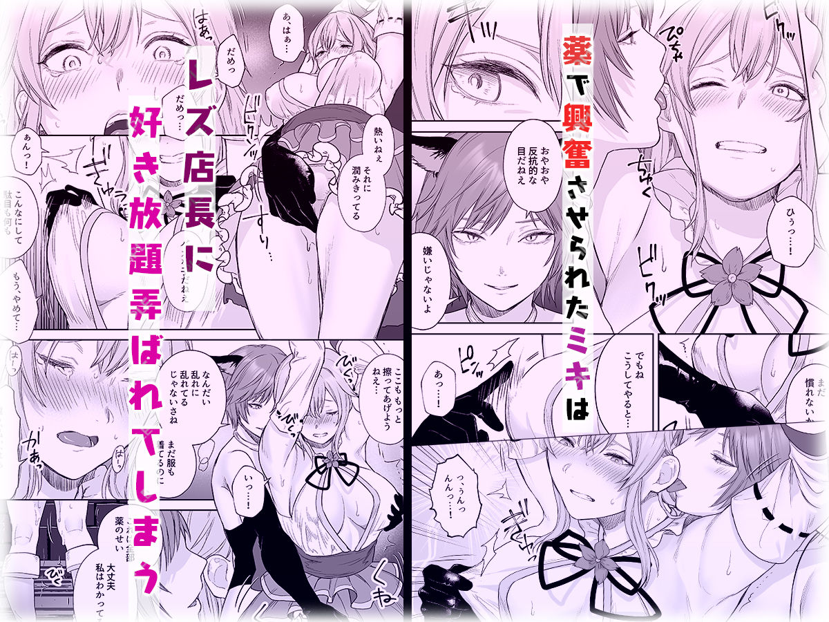 新米冒険者ちゃんのレズ堕ち快楽調教｜エルトリア