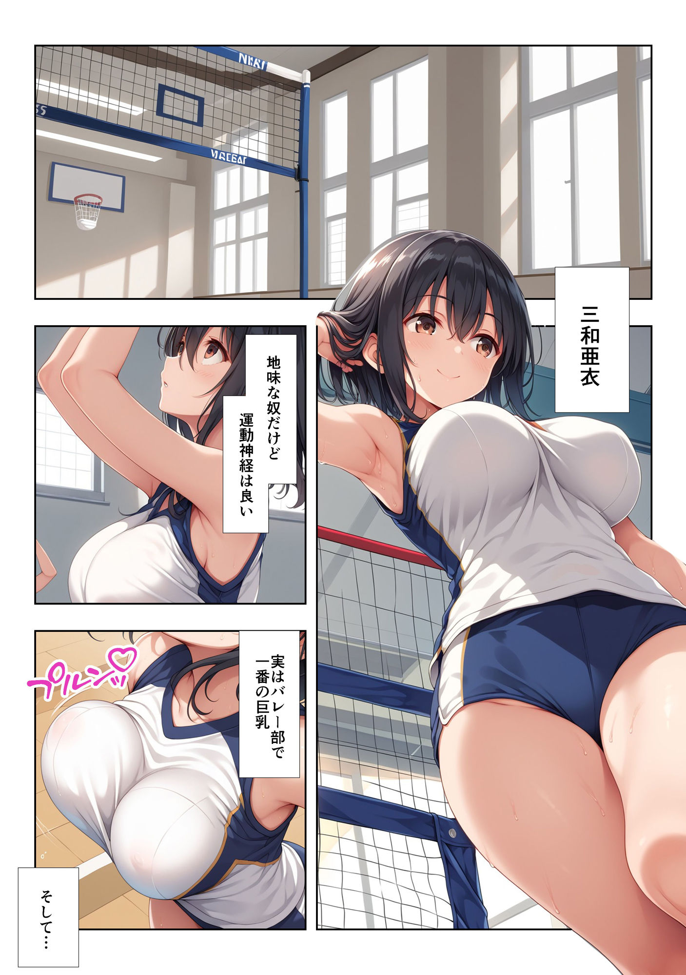 性欲つよつよバレー部彼女｜ココナッツパンチ