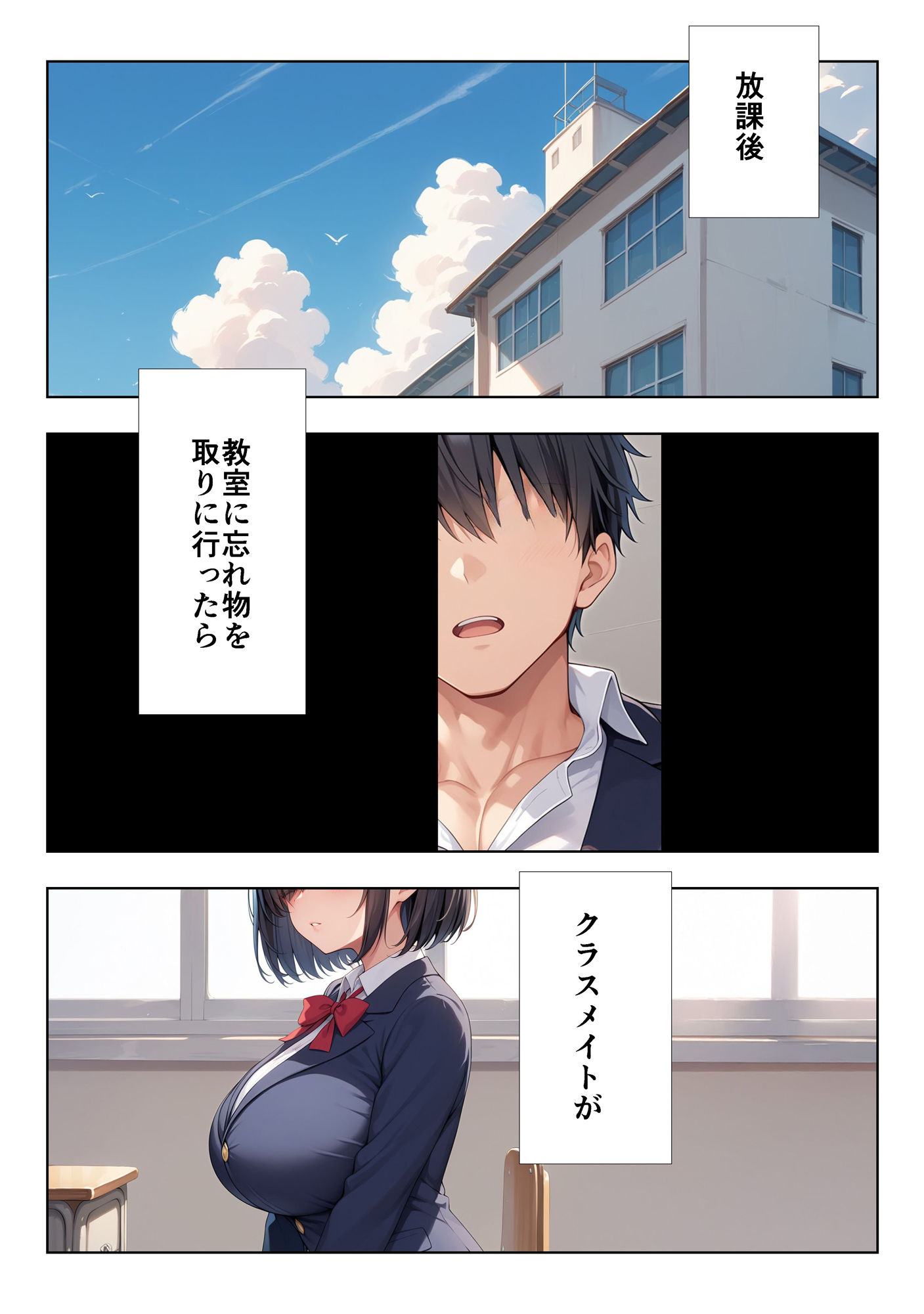 地味巨乳ちゃんの秘密の趣味｜ココナッツパンチ