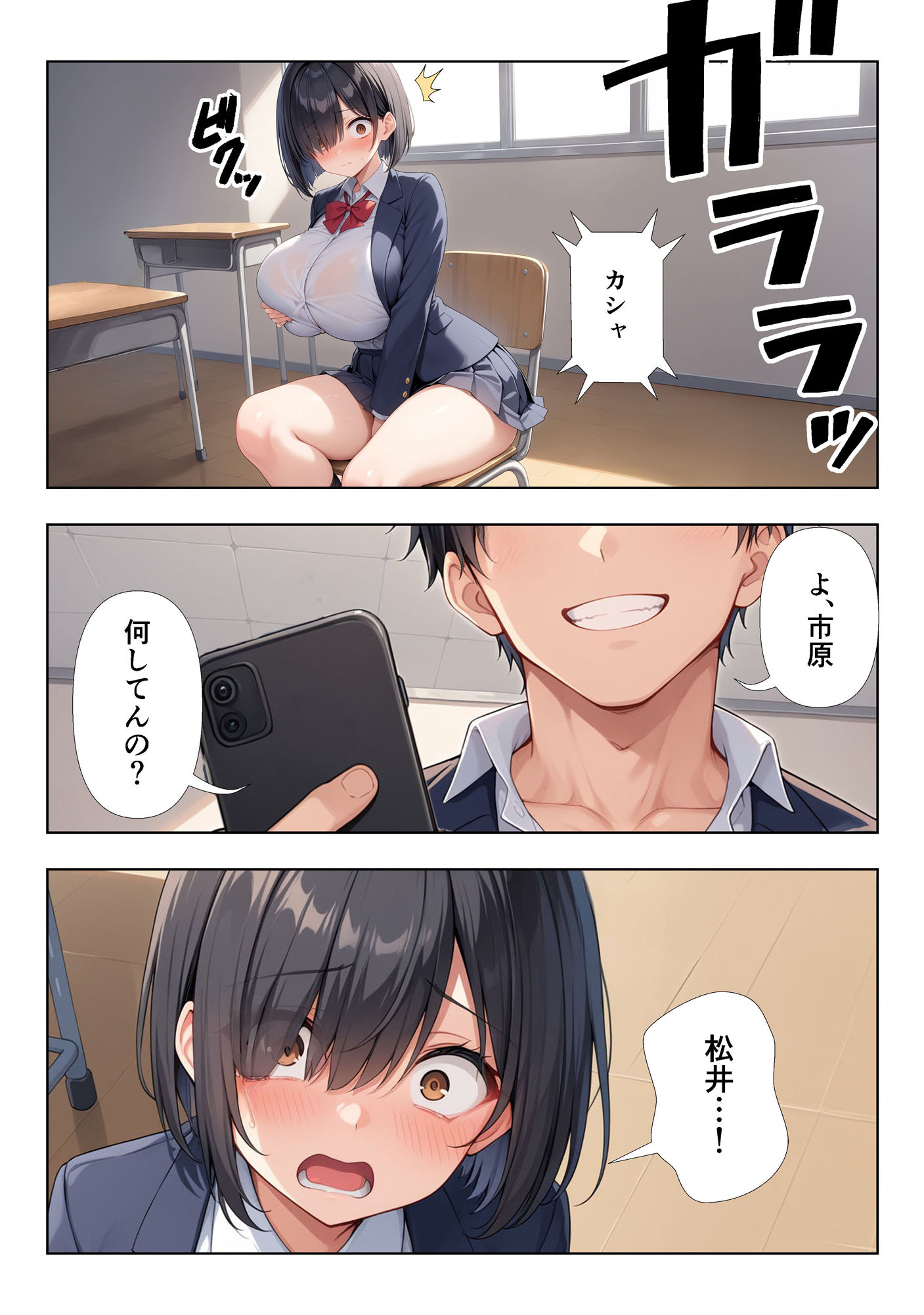 地味巨乳ちゃんの秘密の趣味｜ココナッツパンチ