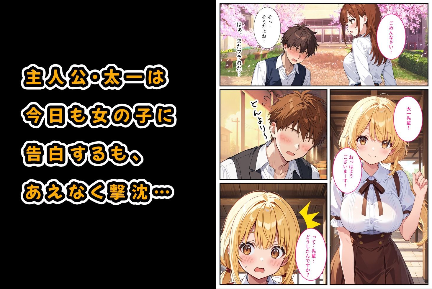 落ち込んでるオレに爆乳の後輩女子が処女をくれました！｜StudioSR（妹･人妻･巨乳推し）