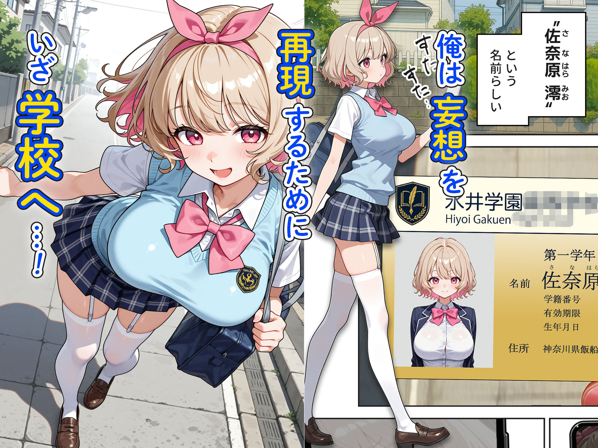 キモおじ⇔JK入れ替わり【1】この娘の人生台無しにしたろw|筋肉AI キモおじ⇔JK入れ替わり【1】この娘の人生台無しにしたろw|筋肉AI