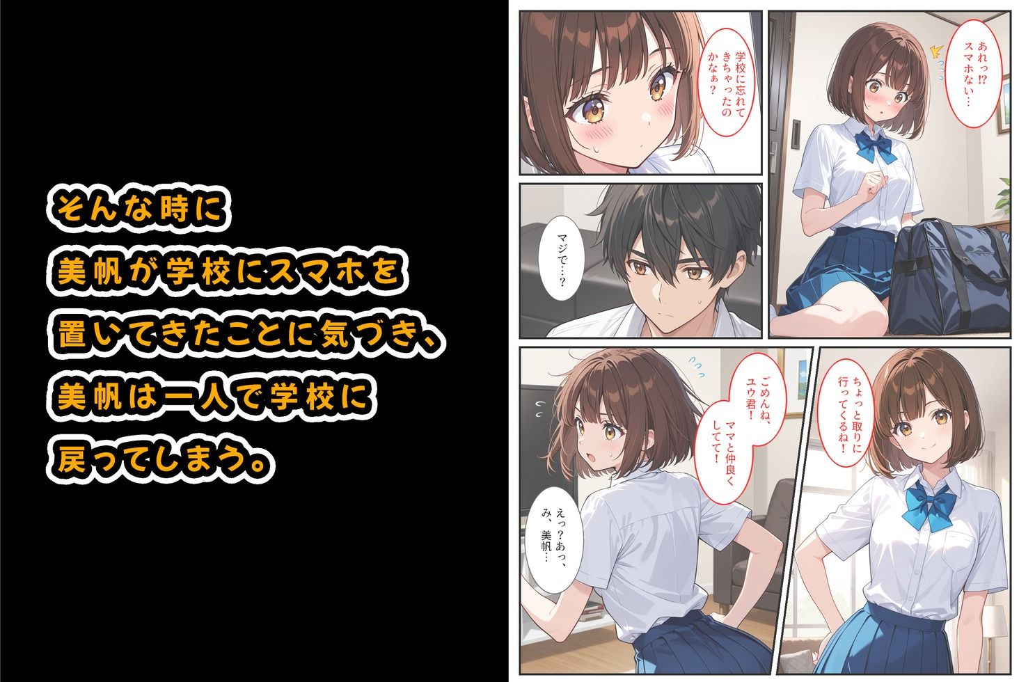 爆乳人妻が娘の彼氏に迫られて中出しセックスしちゃいました！｜StudioSR（妹･人妻･巨乳推し）