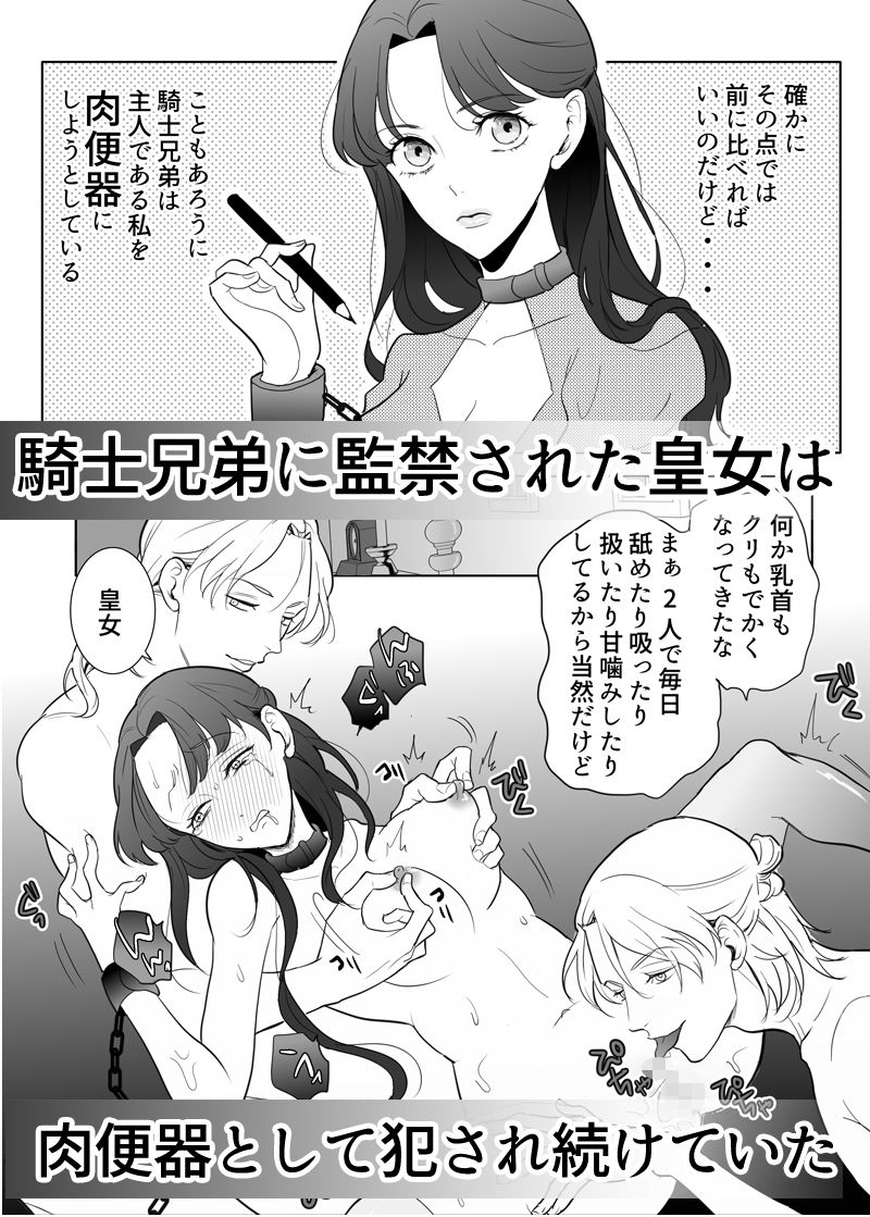 忠実?な騎士兄弟は傲慢皇女様を肉便器にしたい-(2)-皇女脱走編|G-Ray-B 忠実?な騎士兄弟は傲慢皇女様を肉便器にしたい-(2)-皇女脱走編|G-Ray-B