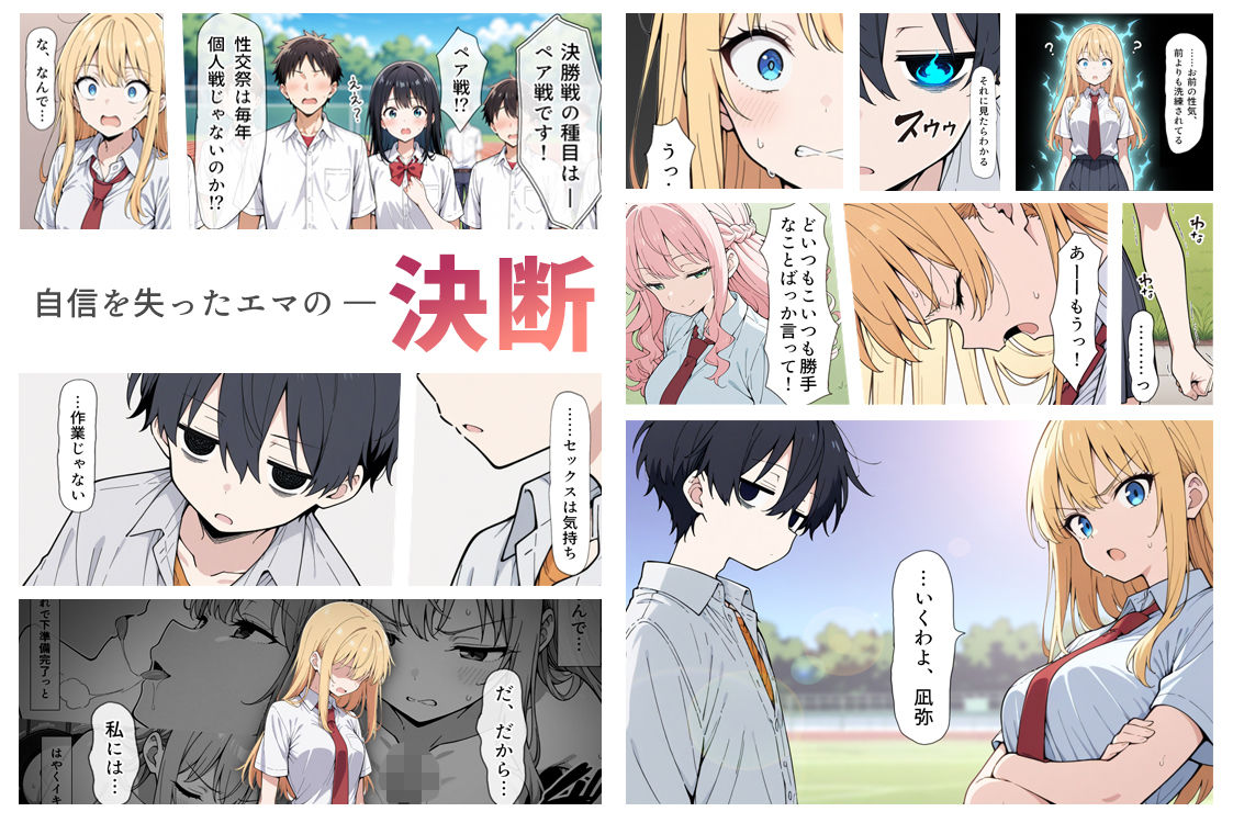 陰キャ転校生はセックス最強 - クラス代表の座を奪われた私 -｜こっとろん