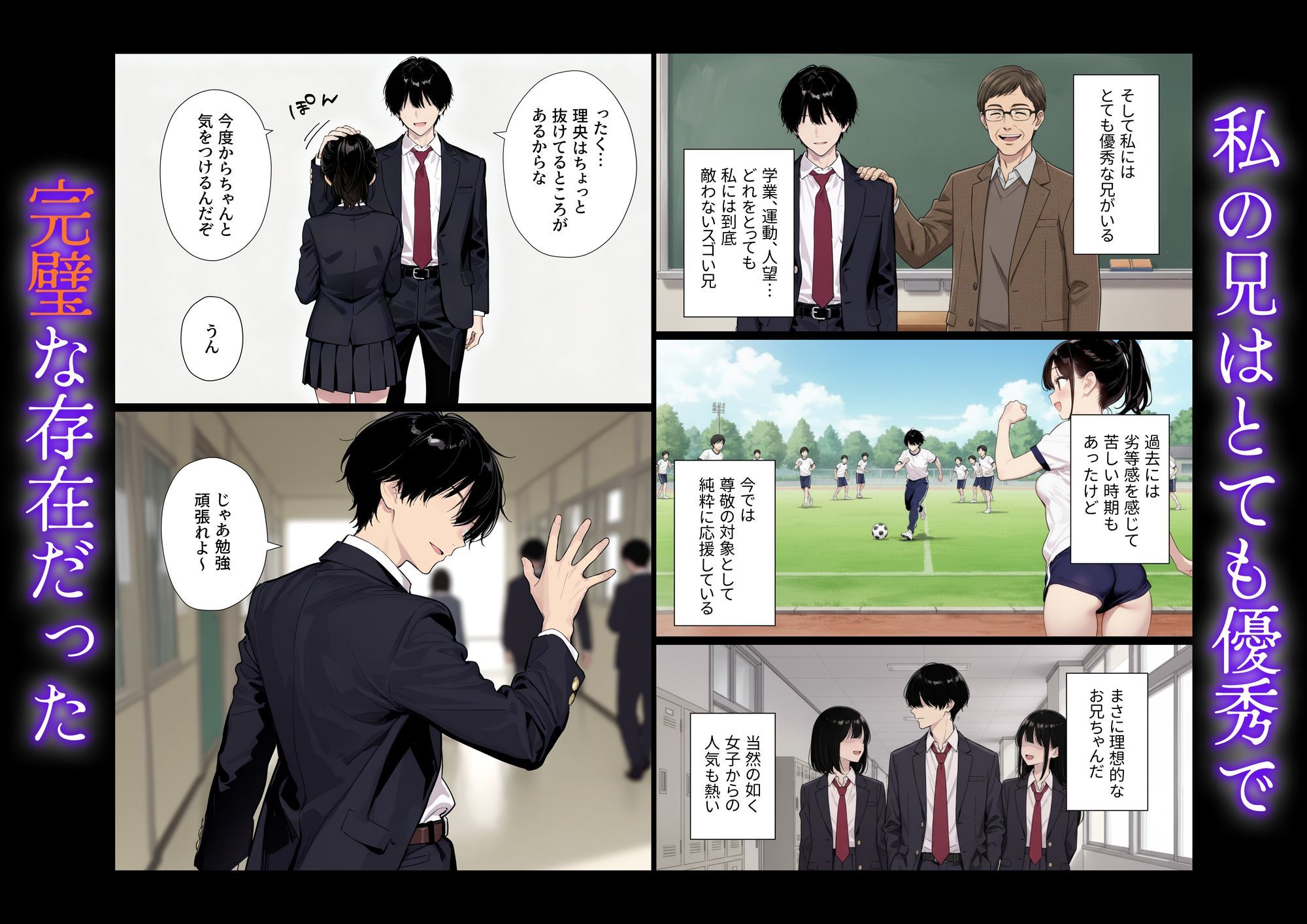 完璧だった兄が彼女にフラれて崩壊、妹への中出し依存セックスがもう止まらない|ニーハイ堂 完璧だった兄が彼女にフラれて崩壊、妹への中出し依存セックスがもう止まらない|ニーハイ堂