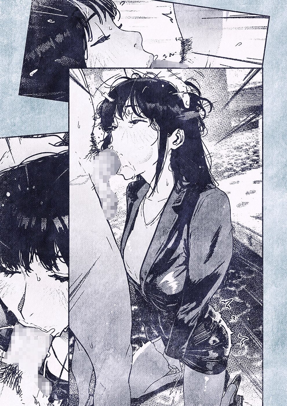 100日後に妊娠するOLさん！｜平仮名で、べろきす