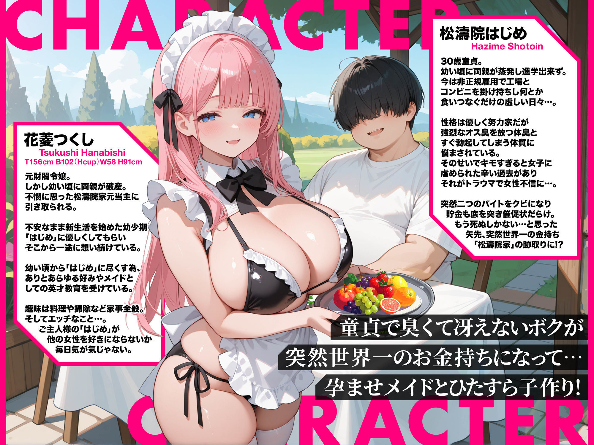 孕ませメイドの子作りご奉仕〜童貞で臭くて冴えないボクが突然世界一のお金持ちになった件〜VOL.1|AOI 孕ませメイドの子作りご奉仕〜童貞で臭くて冴えないボクが突然世界一のお金持ちになった件〜VOL.1|AOI